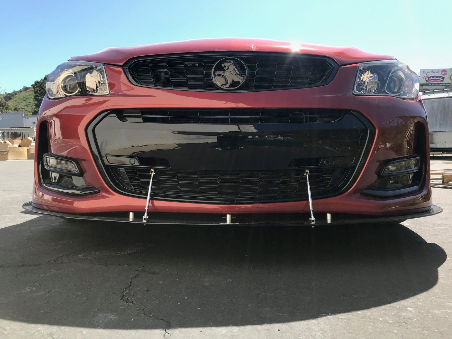 APR Chevrolet SS Sedan Carbon Fiber Front Wind Splitter