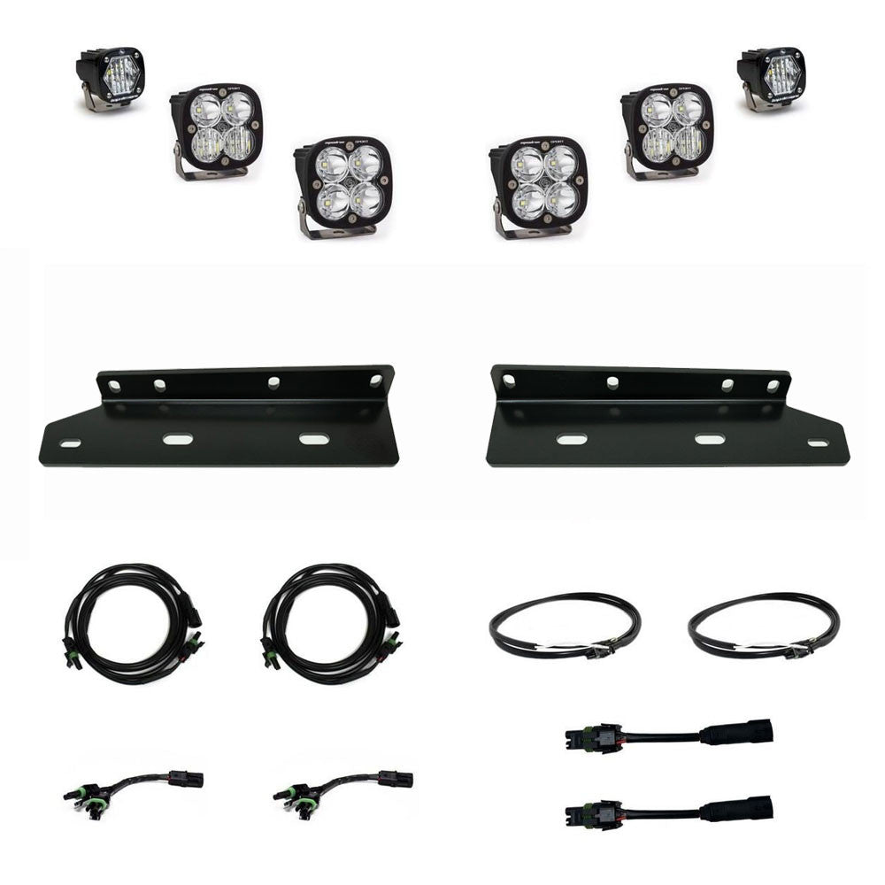 Baja Designs Ford Squadron S1 Fog Pocket Light Kit - Ford 2021-22 F-150