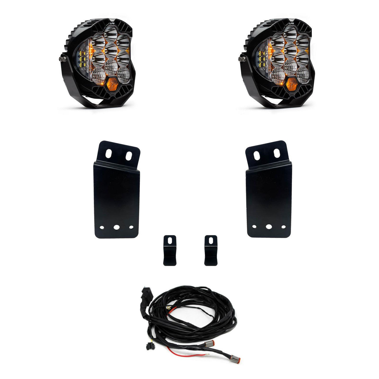 Baja Designs Dodge/Ram LP9 Pro Bumper Light Kit - Ram 2021-22 1500 448044