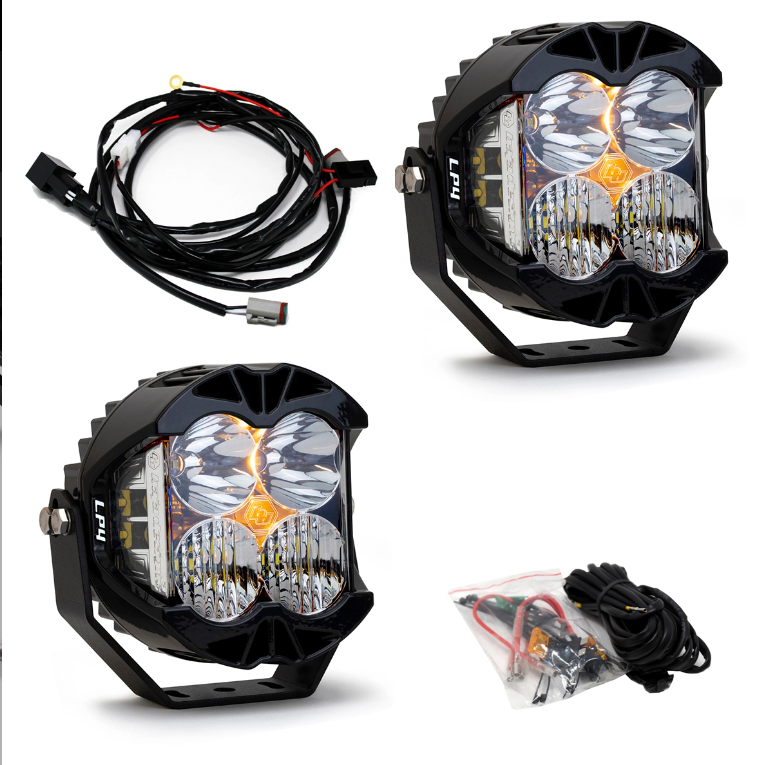 Baja Designs LP4 Pro LED Auxiliary Light Pod Pair - Universal