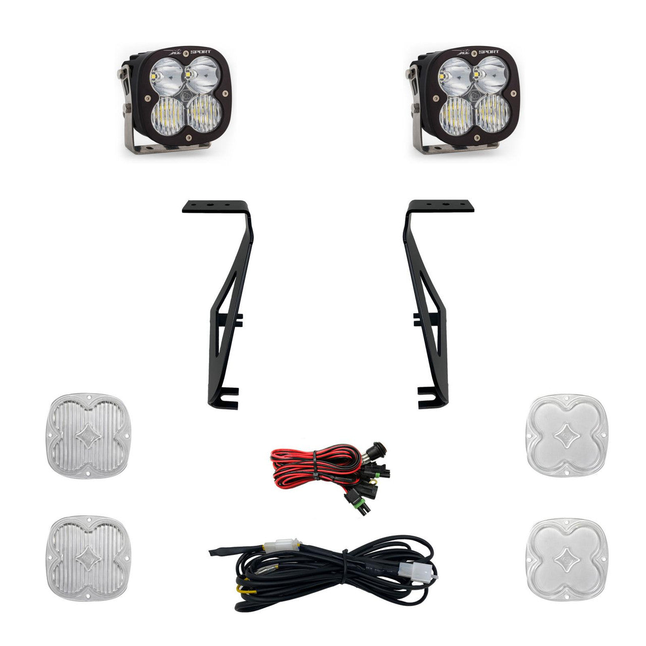 Baja Designs Ford XL A-Pillar Light Kit - Ford 2021-22 F-150; NOTE: Raptor