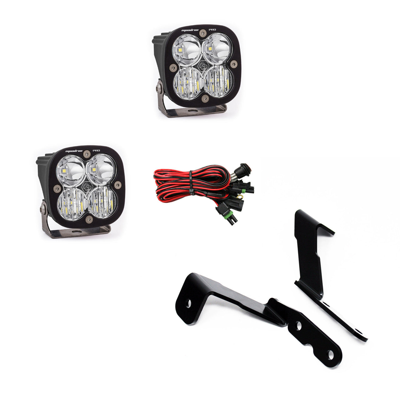 Baja Designs 2007-2013 GM Silverado/Sierra Squadron Lights A-Pillar Kit