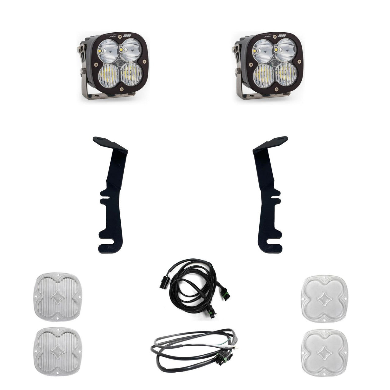 Baja Designs Dodge/Ram XL A-Pillar Light Kit - Ram 2021-22 1500