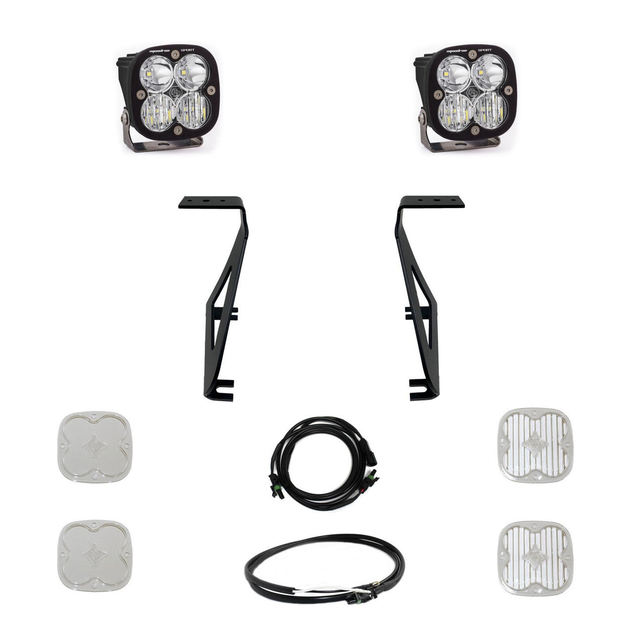 Baja Designs Squadron A-Pillar Kit fits 21-On Ford Raptor Baja Designs