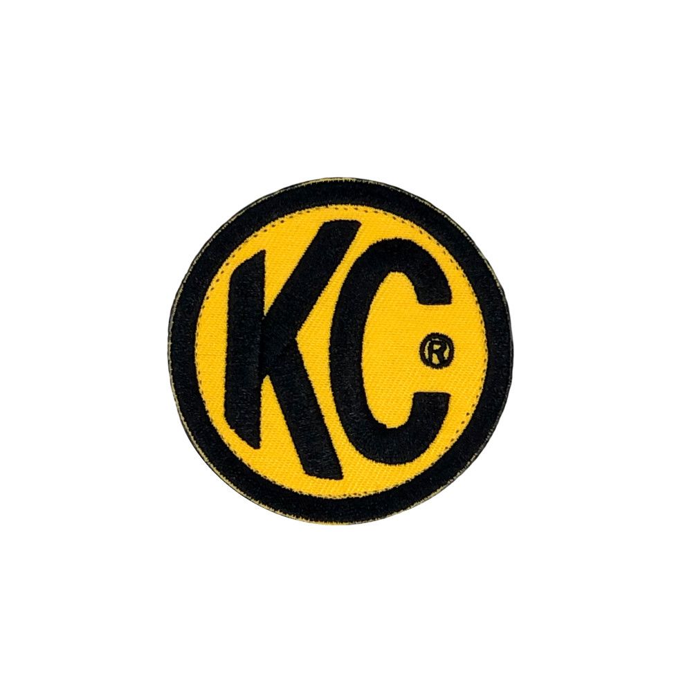 KC HiLiTES KC Logo Patch - Round - 2.5" 7003