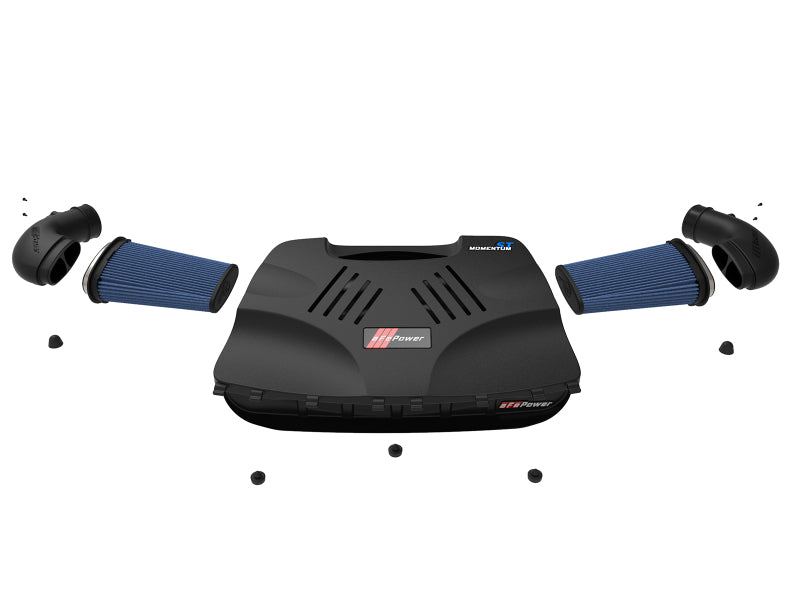aFe Momentum ST Pro 5R Intake System 15-19 BMW X5M / X6M 4.4L TT (S63) 50-40045R 50-40045R Photo - Unmounted