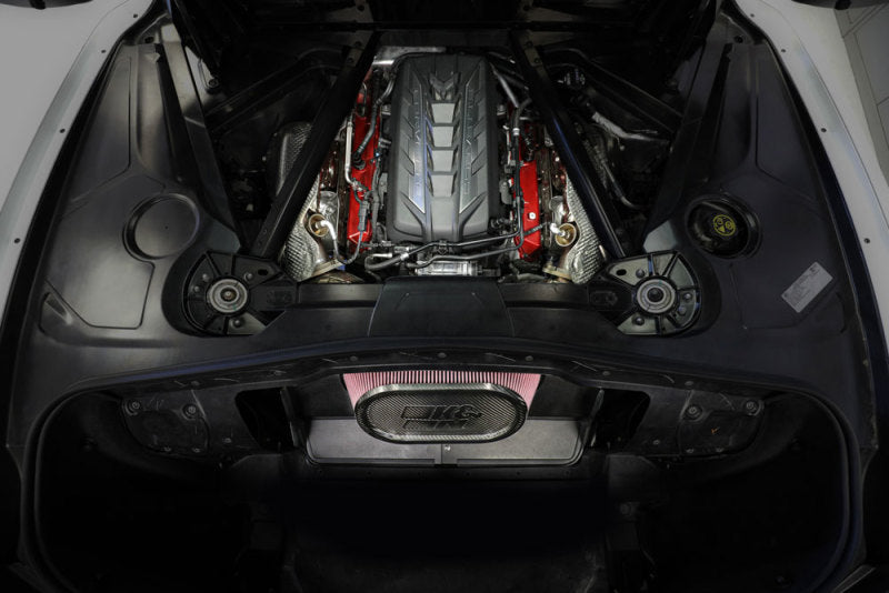 K&N Engineering K&N 20-21 Chevrolet Corvette Stingray 6.2L V8 F/I Aircharger Performance Intake System 63-3120 63-3120 Photo - Mounted