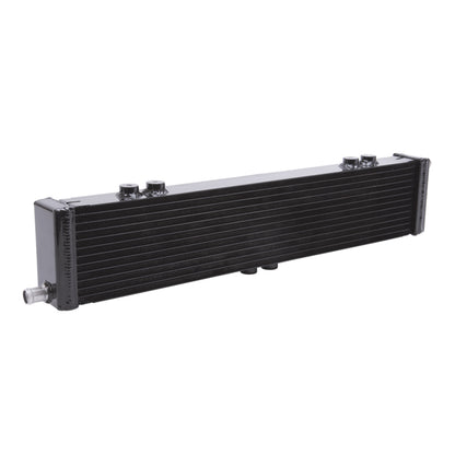 Edelbrock Heat Exchanger, Single Pass, Dual Row, 22, 000 btu/hr., 26.5 " W X 5 " 15406 Photo - out of package