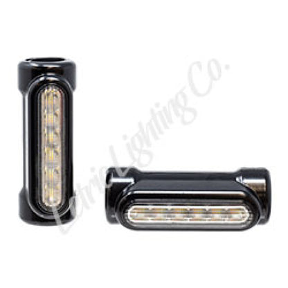Letric Lighting Engine Guard Lights Blk/Wht LLC-EGL-B LLC-EGL-B Photo - Primary