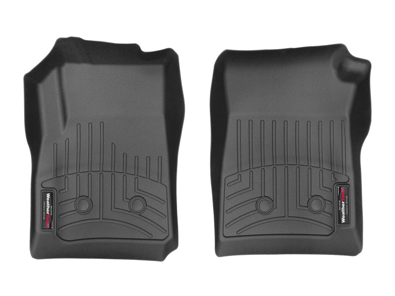 WeatherTech 2015 Chevy Colorado Crew Cab Front Floorliners - Black 447511 Photo - Primary