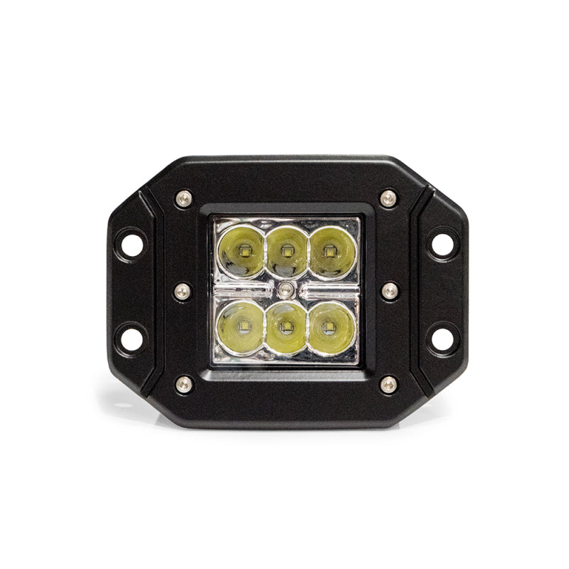 DV8 Offroad 3in Flush Mount LED Lights 20W Flood/Spot 5W Cree B3FM24W3W B3FM24W3W Photo - Primary