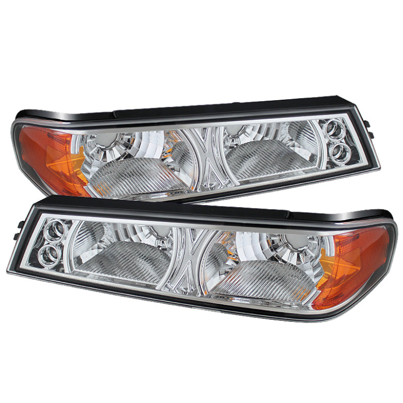 SPYDER Xtune Chevy Colorado 04-12 / GMC Canyon 04-12 Bumper Lights Chrome CBL-YD-CCO04-C 5074317 5074317 Photo - Primary