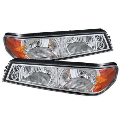 SPYDER Xtune Chevy Colorado 04-12 / GMC Canyon 04-12 Bumper Lights Chrome CBL-YD-CCO04-C 5074317 5074317 Photo - Primary