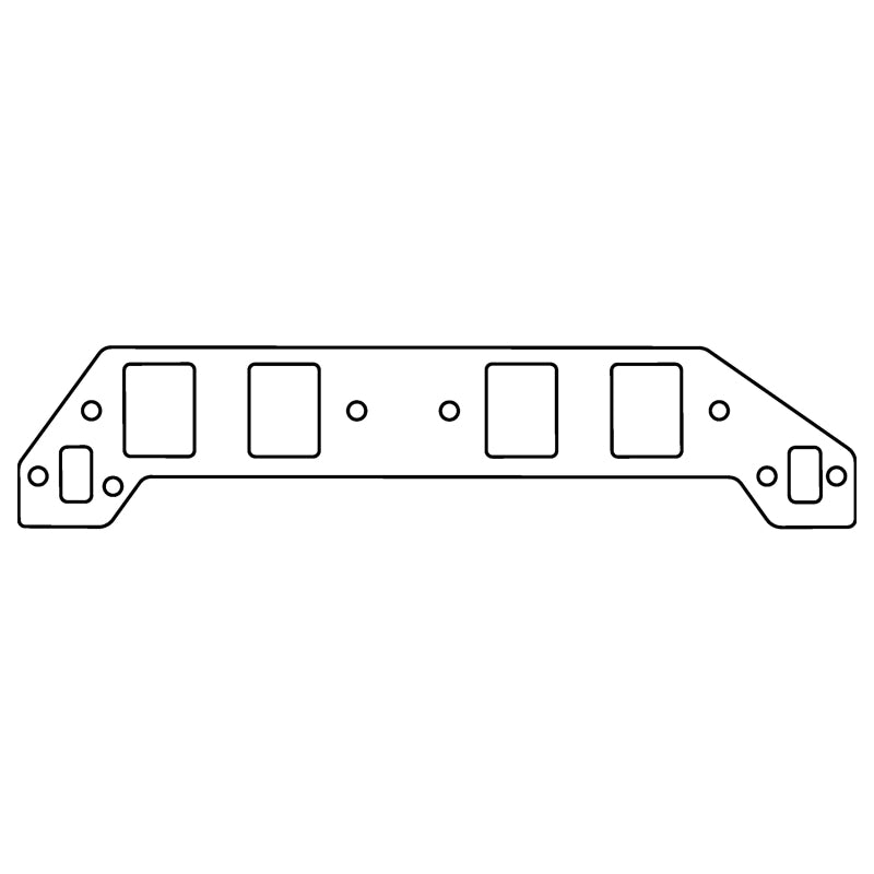Cometic Gasket Cometic  GM Gen-V/VI BB V8 .094in Fiber Intake Mani Gskt Set-2.460in x 1.860in Rect. Ports C5342-094 C5342-094 Photo - Primary