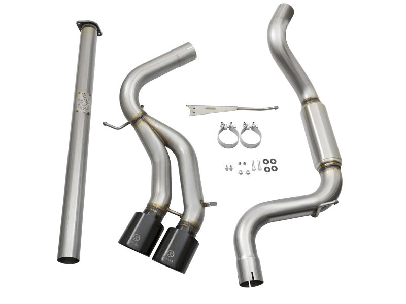 aFe  POWER 49-33083-B Takeda 3" 304 SS Cat-Back Exhaust System 49-33083-B Photo - Unmounted