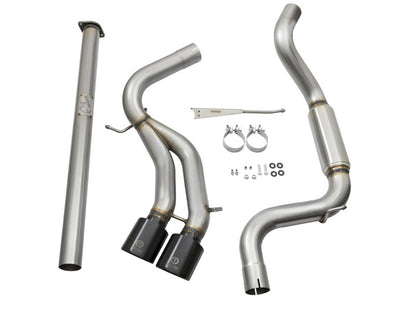 aFe  POWER 49-33083-B Takeda 3" 304 SS Cat-Back Exhaust System 49-33083-B Photo - Unmounted