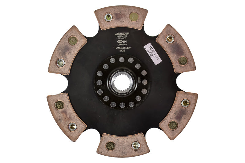 ACT 6-Puck Solid Hub Race Disc Ford Escort GT L4 91-96 6224005 Photo - Primary
