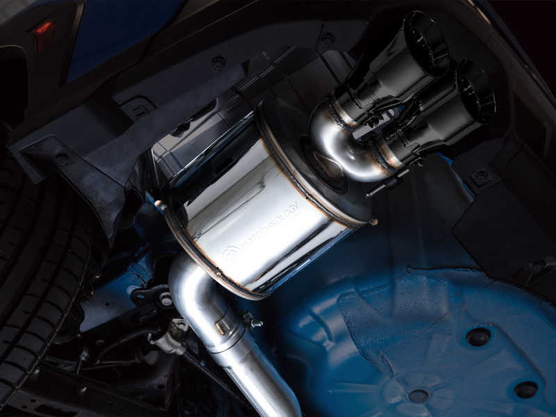 AWE Tuning 2022+ VB Subaru WRX Touring Edition Exhaust - Diamond Black Tips 3015-43979 3015-43979 Photo - Mounted