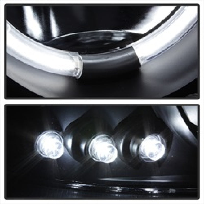 Spyder GMC Sierra 1500/2500 99-06 Projector Headlights CCFL Halo LED Blk Smke PRO-YD-CDE00-CCFL-BSM 5078704 5078704 Photo - Unmounted