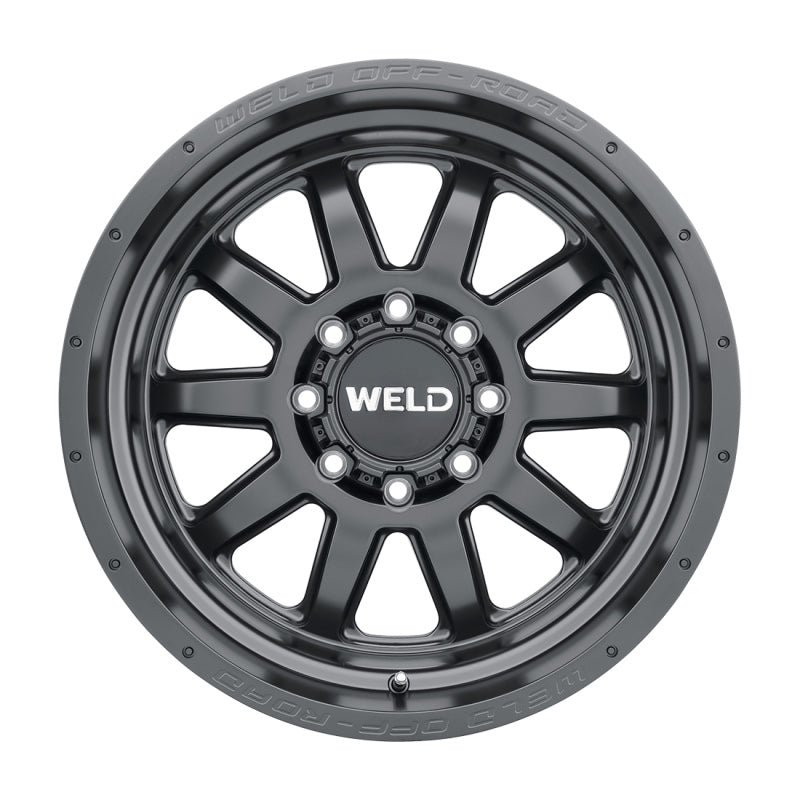 Weld Off-Road W101 20X12 Stealth 8X170 ET-44 BS4.75 Satin Black 125.1 W10102017475 W10102017475 Photo - Primary