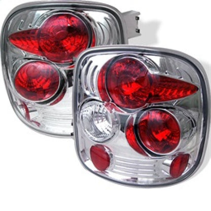 Spyder Chevy Silverado Stepside 99-04 Euro Style Tail Lights Chrome ALT-YD-CS99STS-C 5002112 5002112 Photo - Primary