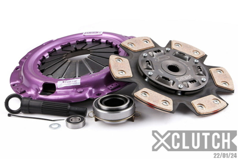XCLUTCH 92-96 Mitsubishi Lancer GSR 1.8L Stage 2 Sprung Ceramic Clutch Kit XKMI23020-1B XKMI23020-1B Photo - Primary