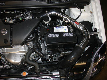 Injen Polished Cold Air Intake 07-09 Sentra SER V-Spec 2.5L 4 Cyl (Manual) SP1968P Photo - Mounted
