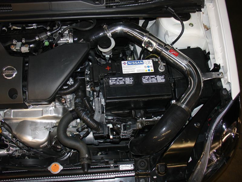 Injen Polished Cold Air Intake 07-09 Sentra SER V-Spec 2.5L 4 Cyl (Manual) SP1968P Photo - Mounted