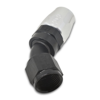 Russell #16 AN Full Flow 45° Hose Ends Proclassic I (Clear/Black) 610133 Photo - out of package