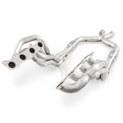 Stainless Power 2011-14 Mustang GT Headers 1-7/8in Primaries High-Flow Cats 3in X-Pipe SM11HCATX SM11HCATX Photo - Primary