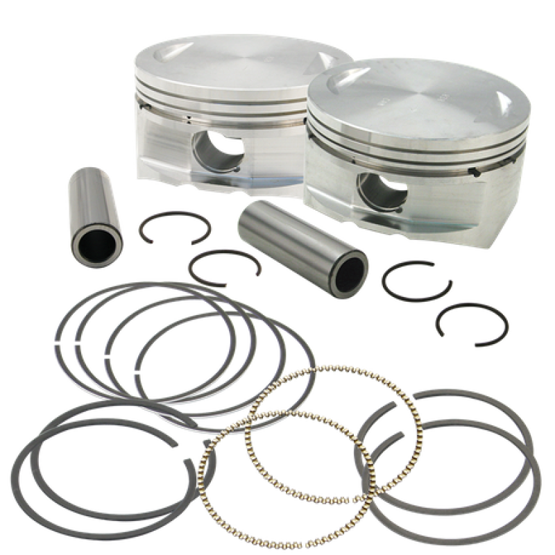 S&S Cycle 99-06 BT 3.927in +.010in Bore 97in Big Bore Forged Pistons 106-4414 106-4414 User 1