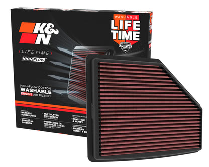 K&N Engineering K&N 21-22 Acura TLX V6 3.0L Replacement Air Filter 33-5119 33-5119 Photo - out of package