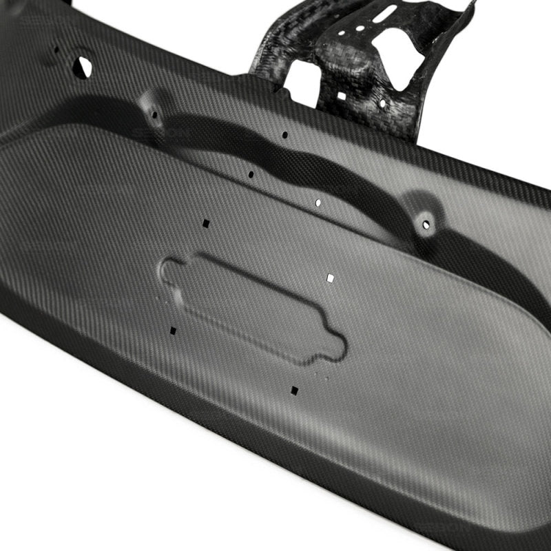 Seibon 2017+ Honda Civic Type R Hatchback OEM Dry Carbon Fiber Trunk Lid TL17HDCVRHB-DRY TL17HDCVRHB-DRY Photo - Primary