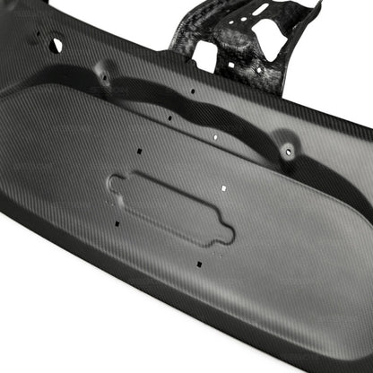 Seibon 2017+ Honda Civic Type R Hatchback OEM Dry Carbon Fiber Trunk Lid TL17HDCVRHB-DRY TL17HDCVRHB-DRY Photo - Primary