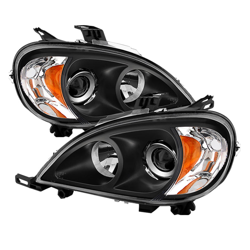 SPYDER Xtune Mercedes Benz W163 Ml-Class 98-01 ProjectOEr Headlights Black PRO-JH-MBW16398-BK 9028212 9028212 Photo - Primary