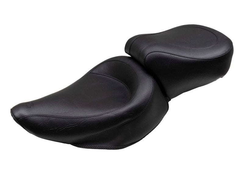 Mustang Motorcycle Mustang 91-05 Harley Dyna Wide Touring 1PC Seat - Black 75680 75680 User 1
