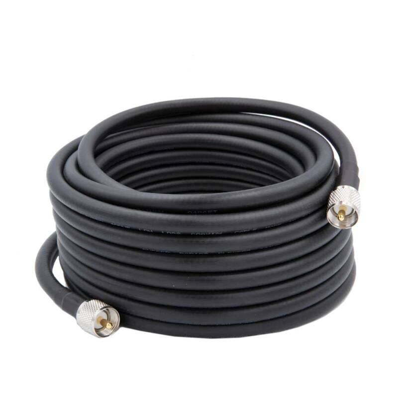 Rugged Radios HD Flag Pole Antenna Coax Cable for Base Camp and Base Stations 25 Foot COAXHD-M2M-25 COAXHD-M2M-25 Photo - Primary