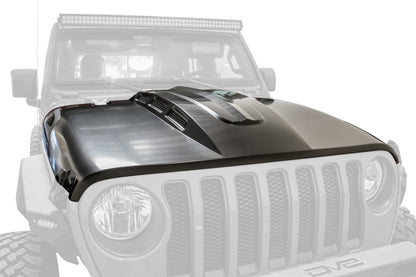 DV8 Offroad 18+ Jeep JL Heat Dispersion Hood - Primer Black HDMBJL-01 HDMBJL-01 User 1