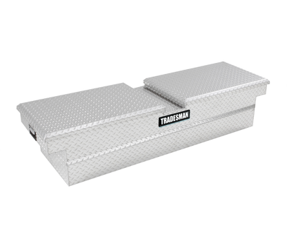 Tradesman Aluminum Gull Wing Cross Bed Truck Tool Box (70in.) - Brite 9150T 9150T User 1