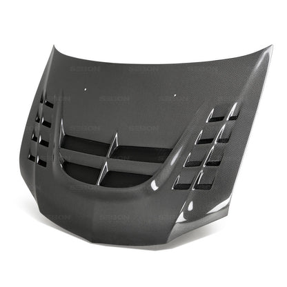 Seibon Carbon Fiber Hood Mitsubishi Lancer Evo 8/9 HD0305MITEVO8-CWII Photo - Primary