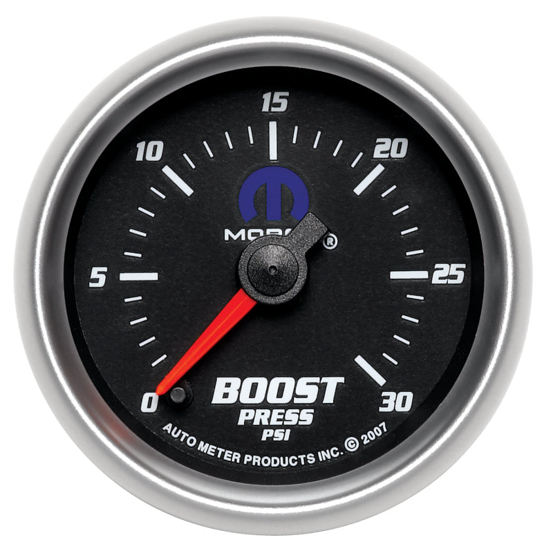 Autometer Mopar 52.4mm FSE 0-30 PSI Boost Gauge 880020 880020 Photo - Primary