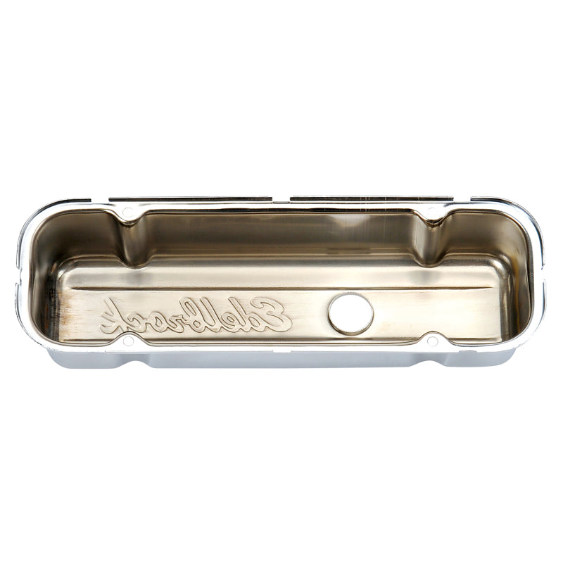 Edelbrock Valve Cover, Signature Series, Buick, 1977 & later 3.8L & 4.1L V6, Chr 4486 Photo - out of package