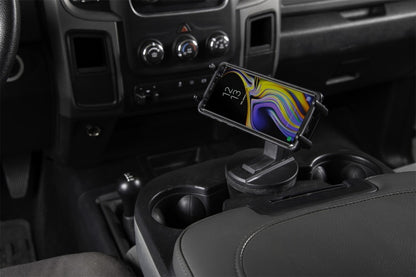 Daystar Hands Free Phone Grip Fits In Cup Holder DASKU81001BK KU81001BK Photo - Mounted