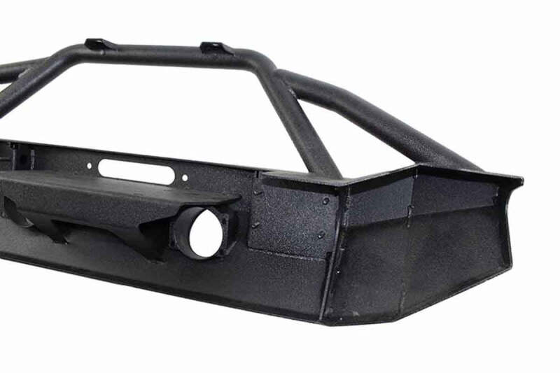 Fishbone Offroad 07-18 Jeep Wrangler JK Full Width Front Winch Bumper - Black Powdercoat FB22068 FB22068 Photo - out of package