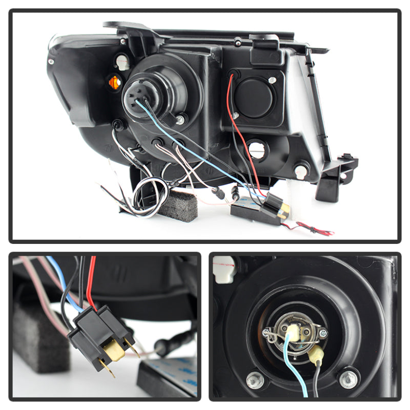 Spyder Toyota Tacoma 05-11 Projector Headlights CCFL Halo LED Blk Smke PRO-YD-TT05-CCFL-BSM 5079046 5079046 User 1