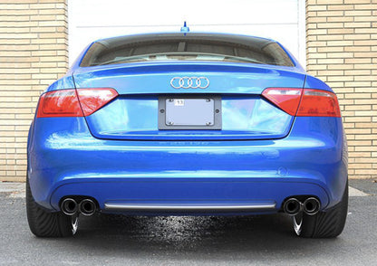 AWE Tuning Audi B8 A5 2.0T Touring Edition Exhaust - Quad Outlet Diamond Black Tips 3015-43024 3015-43024 Photo - Mounted