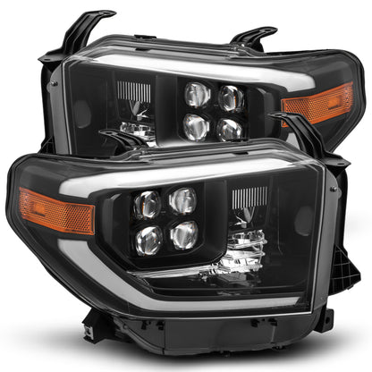 AlphaRex 14-20 Toyota Tundra NOVA LED Projector Headlight Plank Style Alpha Black w/Activation Light 880728 880728 Photo - Primary