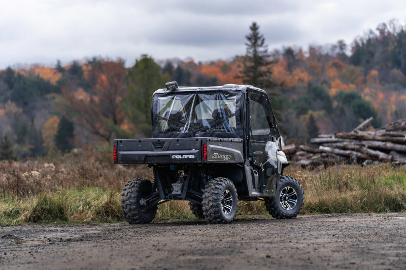 MBRP 2010 Ranger 500EFI / 10-17 Polaris Ranger 800 Slip-On Performance Series Exhaust AT-9527PT AT-9527PT Photo - lifestyle view