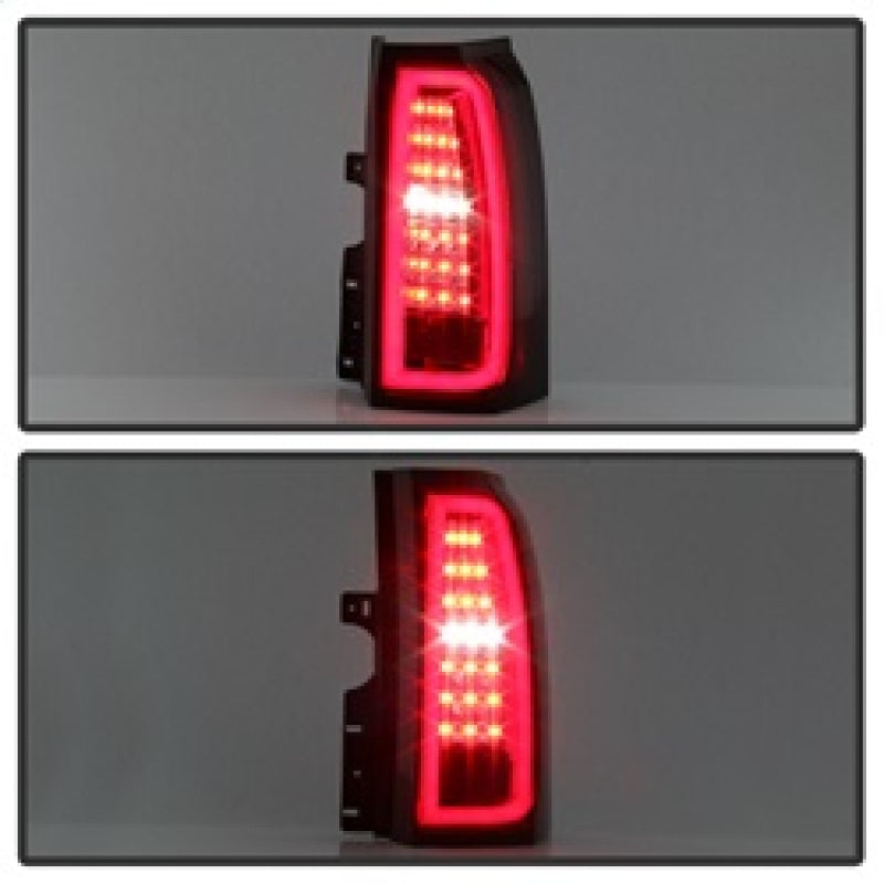 Spyder Chevy Tahoe / Suburban 15-17 LED Tail Lights - Red Clear (ALT-YD-CTA15-LED-RC) 5085085 5085085 Photo - Unmounted