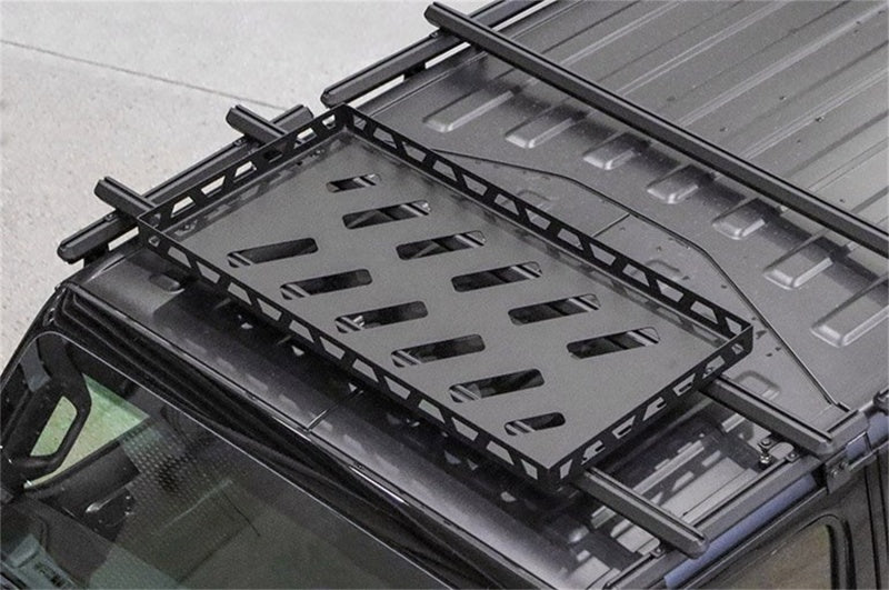 Dee Zee Deezee 07-23 Jeep JK/JL Jeep Interior Solid Cargo Rack DZ4470JP DZ4470JP Photo - Mounted
